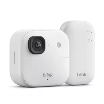 Amazon Blink Outdoor 2K+ juhtmevaba valvekaamera, valge (B0F95XWPJ2)
