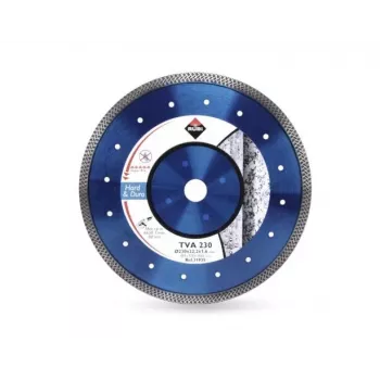 RUBI DIAMOND BLADE TVA 115 SUPERPRO - 115 mm pideva servaga teemantketas portselani, keraamika, graniidi, marmori ja märg-/kuivlõikamiseks