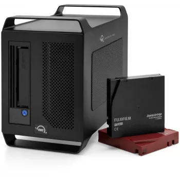 OWC Archive Pro LTO-8 Thunderbolt 3 lintdraiv - 12TB algne / 30TB tihendatud