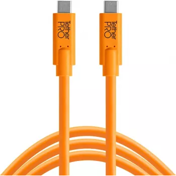 Tether Tools TetherPro USB-C–USB-C kaabel, 0.9 m, oranž (CUC03-ORG)