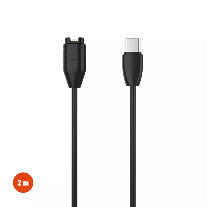 FIXED USB-C to Garmin laadimiskaabel 2m must - Forerunner Fenix Venu Vivoactive Instinct