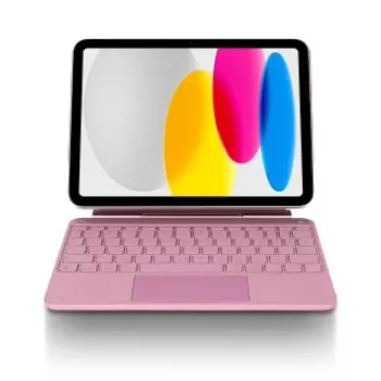 Decoded Magnetiline klaviatuurikorpus puuteplaadiga iPad 10,9-tollisele (10. põlvkond) ja iPad Pro 11-tollisele – Rosette