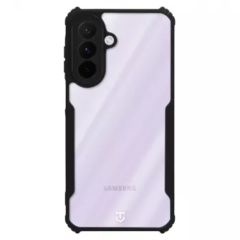 Taktikaline tagakate Quantum Stealth Samsung Galaxy A27 5G läbipaistev/must