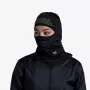 BUFF DryFlx Pro Balaklava - Must, õmblusteta 4-suunaline veniv, termiline, peegeldav