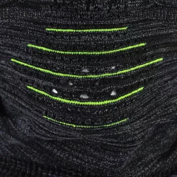 BUFF DryFlx Pro Balaklava - Must, õmblusteta 4-suunaline veniv, termiline, peegeldav