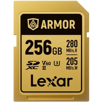 Lexar Professional ARMOR GOLD SDXC UHS-II mälukaart, 256 GB, V60 (LSDAMGL256G-RNNNG)