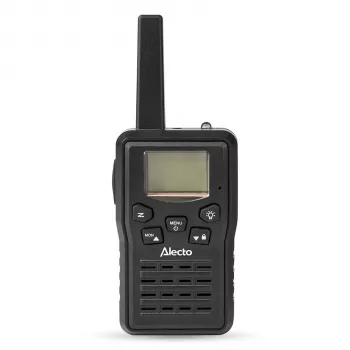 Alecto FR200BK Raadiosaatjate komplekt 2 tk, 10 km leviala, PMR446, must