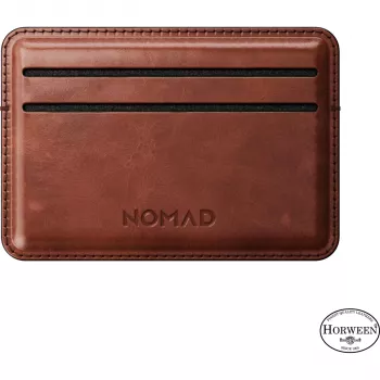 Nomad Kaardirahakott Horween Leather Olde Dublin - Sale Minimalistlik RFID-d Blokeeriv Nahast Kaardihoidja, TumePruun