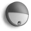 Philips Capricorn 1x6.5W LED seinavalgusti, antratsiit, IP44