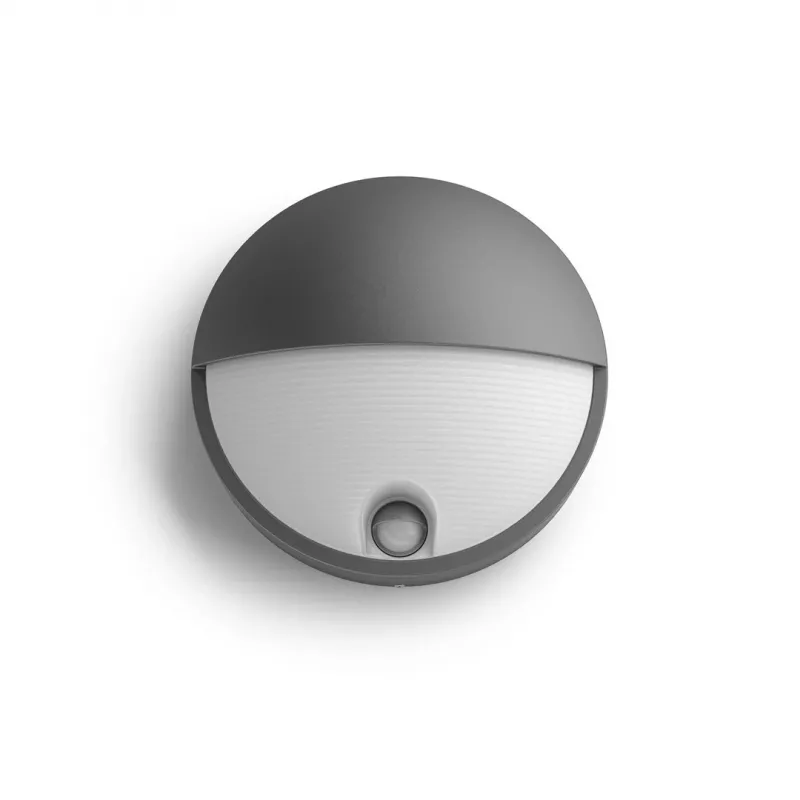 Philips Capricorn 1x6.5W LED seinavalgusti, antratsiit, IP44
