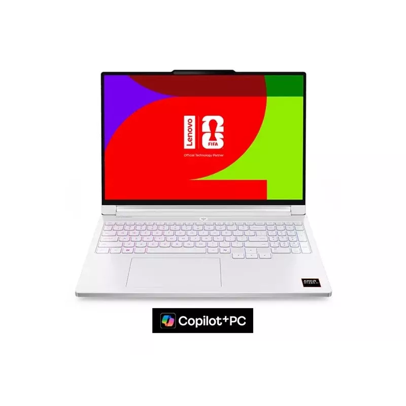 Lenovo Legion 7 16AGP11 83Q8001YNT sülearvuti, 16-tolline OLED 240 Hz, Ryzen AI 9 HX 470, 32GB, 1TB, RTX 5070 12GB, valge