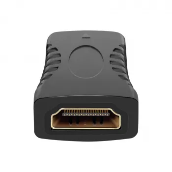 Vivanco VVVHDMIADFFG HDMI-jätkupistik emane-emane 4K 60Hz 18Gbps must