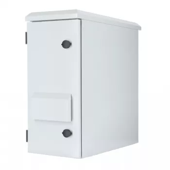 DSIT DS5606WP 6U 19-tolline välitingimustesse mõeldud seinakapp serverile IP55, vertikaalne, helehall
