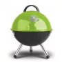 FIELDMANN FZG 1000G söegrill, 44 cm kroomitud rest, emailterasest korpus, kolmjalg-alus, eemaldatav tuhakoguja, must