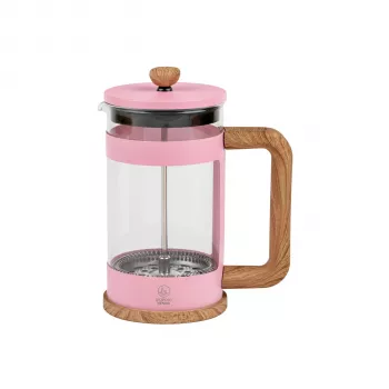 Leopold Vienna Franca Prantsuse press kohvi- ja teekann, roosa, 600 ml