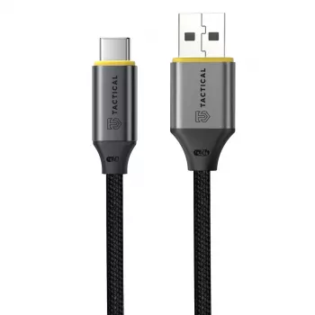 Tactical Fast Rope Aramid 2.0 kaabel USB-A/USB-C 1m