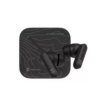 Taktikalised StrikePods Bahna CrudeOil True Wireless ANC-kõrvaklapid madala latentsusrežiimiga, IPX5, 35h aku, Bluetooth 5.3, puutetundlik juhtimine, USB-C