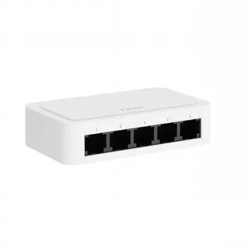 Gembird NSW-G5-02 5-pordiline Gigabit Ethernet lüliti - valge