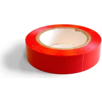 DSIT DC-Tape-Red 10m punane PVC elektriisolatsioonilint 19mm