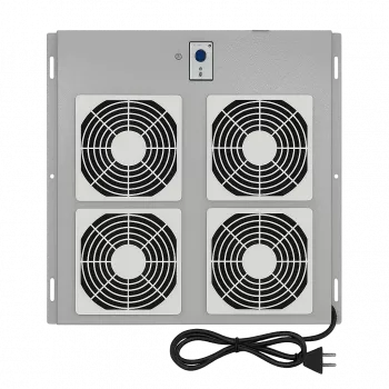 DSIT DS-FT-OUT Ventilatsiooniplokk 4 ventilaatori ja termostaadiga välistingimustes kasutatavatele võrgukappidele