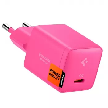 SPIGEN EE301EU-GAN Essential 1-pordiline võrgulaadija 30W roosa