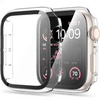 Tech-Protect Defense360 kate Apple Watch 4/5/6/SE/1/2/3 (40mm) jaoks - läbipaistev
