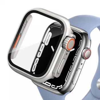 TECH-PROTECT DEFENSE360 Apple Watch 4/5/6/SE (44mm) Titaan/Oranž vastupidav korpus koos integreeritud rihmaga