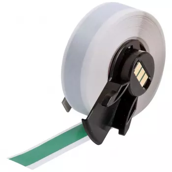 BRADY M6C-500-439-GR mitmeotstarbelised vinüülsildid, 24 mm, punane valgel, 8 m