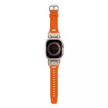 SKINARMA Titon rihm Apple Watch Ultra 49mm jaoks, oranž