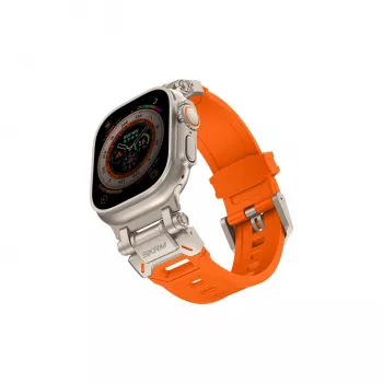 SKINARMA Titon rihm Apple Watch Ultra 49mm jaoks, oranž