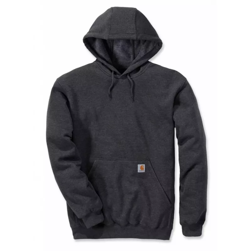Carhartt Midweight Kapuutsiga Dress - Meeste Original Fit Pullover, 50% Puuvill 50% Polüester, 10.5 oz Fliisiga Vooderdatud, Eesmine Soojendustasku