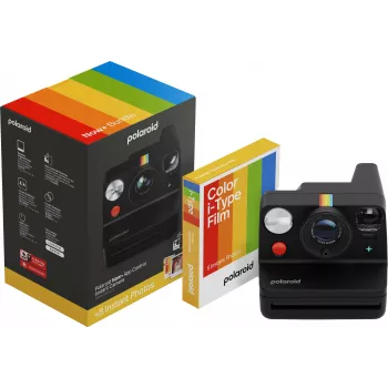 Polaroid Everything Box Now+ Gen 3 Must kaamera komplekt 2x Color 600 Film Double Packiga