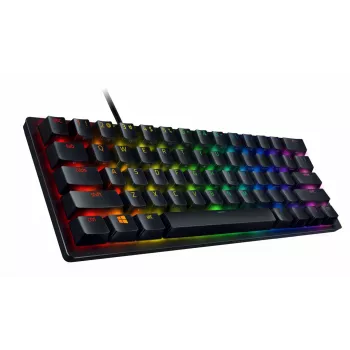 Juhtmega optomehaaniline mängurklaviatuur Razer Huntsman Mini 60%, Põhjamaade paigutus, RGB, must (RZ03-03391300-R3N1)