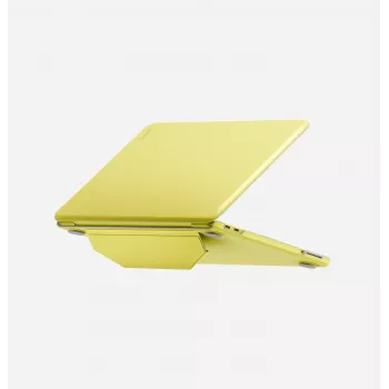 UNIQ Lyden Versa kest MacBook 13 inch kollane - 2-in-1 kaitsev folio alusega