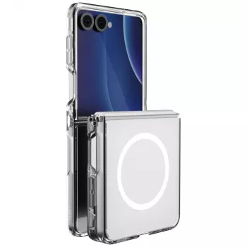 UNIQ LifePro Xtreme Magclick laadimisümbris Samsung Galaxy Z Flip8 jaoks - läbipaistev