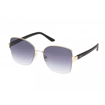 GUESS naiste GF00052-5932B kassisilma päikeseprillid, havanna raam, pruunide gradiendiklaasidega, 59mm