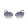 GUESS naiste GF00052-5932B kassisilma päikeseprillid, havanna raam, pruunide gradiendiklaasidega, 59mm