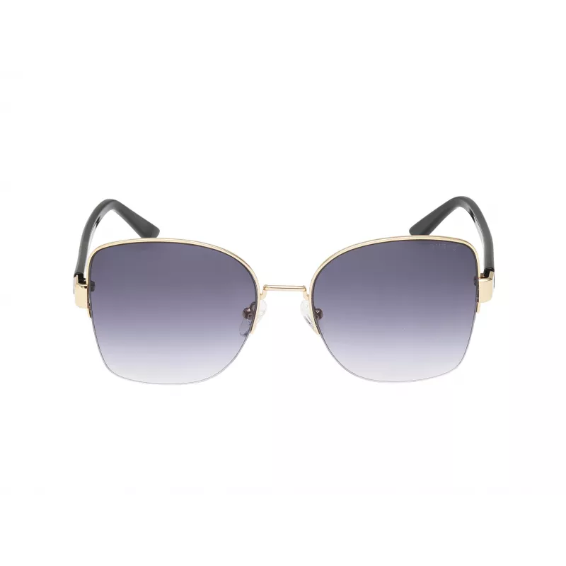 GUESS naiste GF00052-5932B kassisilma päikeseprillid, havanna raam, pruunide gradiendiklaasidega, 59mm