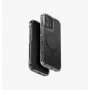 UNIQ LifePro Xtreme MagClick laadimiskorpus iPhone 17 jaoks - must põrkeraam, läbipaistev tagakülg