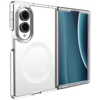 UNIQ LifePro Xtreme Magclick laadimiskott Samsung Galaxy Z Fold8 jaoks, läbipaistev