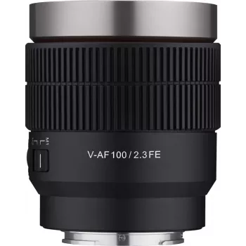 Samyang V-AF T 2.3/100 FE Sony E autofookusega teleobjektiiv
