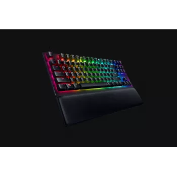 Juhtmega optiline mängurklaviatuur Razer Huntsman V2 Tenkeyless, Linear Red lülitid, Põhjamaade paigutus, RGB (RZ03-03940700-R3N1)