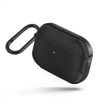 UNIQ Valencia antimikroobne ümbris AirPods Pro jaoks – südaöömust