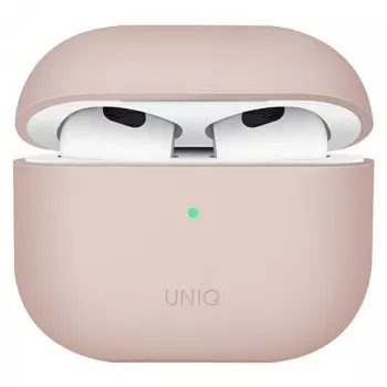 UNIQ Lino silikoonkest Apple AirPods 3. põlvkonna jaoks - Roosakas