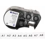 Brady M4C-375-422 isekleepuv vinüül siltide kassett printeritele BMP41/BMP51/BMP53/M511, valge, 25,4 mm x 6,4 m