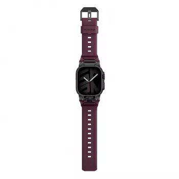 Skinarma Talon rihm Apple Watch Ultra 49mm jaoks, Burgundia