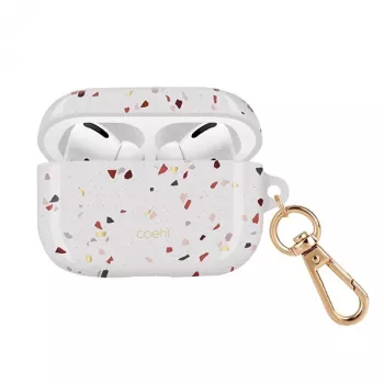 UNIQ Coehl Terrazzo ümbris Apple AirPods Pro jaoks - naturaalvalge