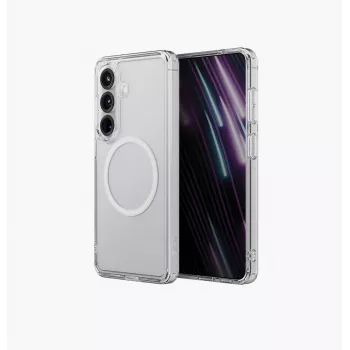UNIQ LifePro Xtreme MagClick laadimiskorpus Samsung Galaxy S26 jaoks - läbipaistev