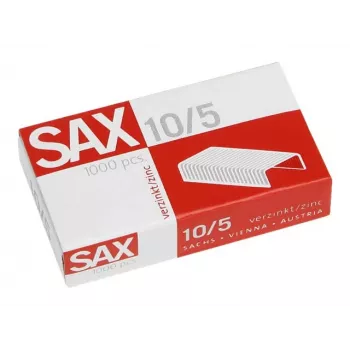 Sax Heftklammer 1-105-00 No.10 5mm Galvanized Klambrid 1000 tk