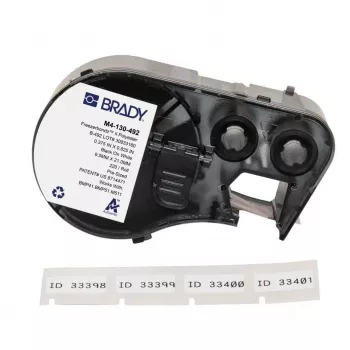 BRADY M4-130-492 R6600 vaigust termosiirderiband BMP41/BMP51/BMP53/M511 jaoks, must, 45,72 mm x 22,86 m